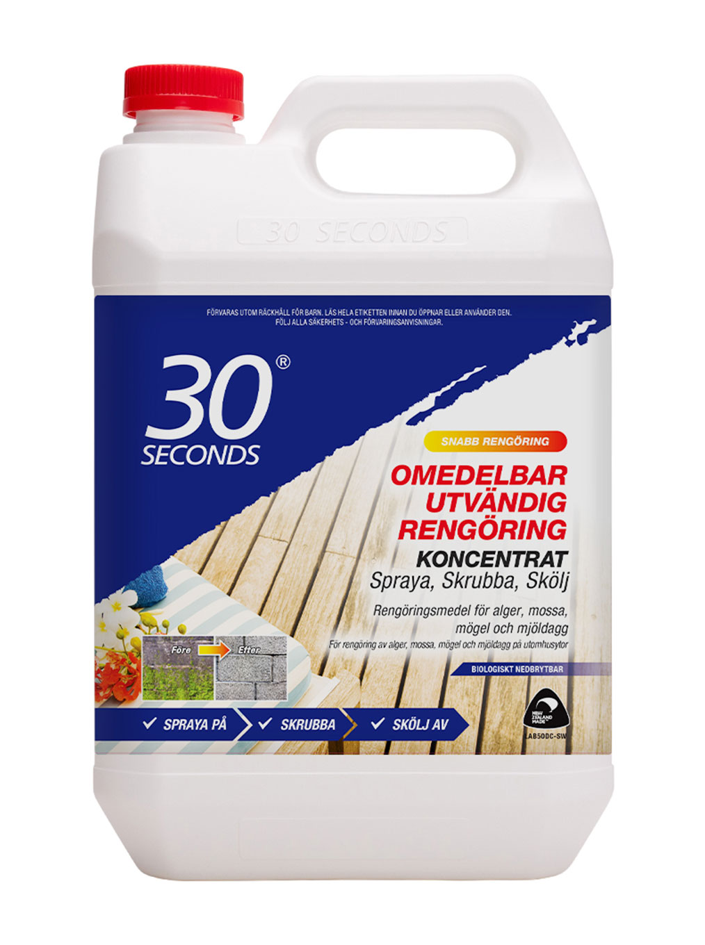 Omedelbar Utvändig Rengöring 5L Koncentrat